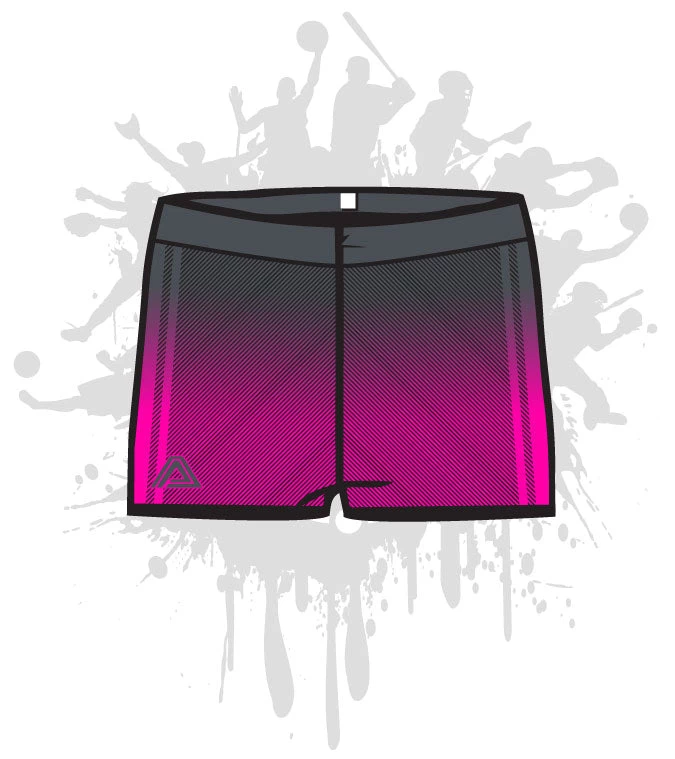 All The Way Live Designs Linear Women's Compression Shorts (13 Colors) 6 All The Way Live Designs Linear Women's Compression Shorts (13 Colors)