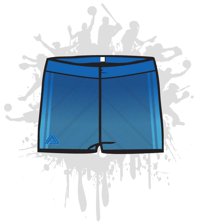 All The Way Live Designs Linear Women's Compression Shorts (13 Colors) 11 All The Way Live Designs Linear Women's Compression Shorts (13 Colors)