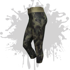 All The Way Live Designs LINEAR LEGGINGS CAMO
