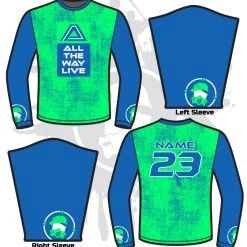 All The Way Live Designs Fade Out Full Dye Longsleeve Jersey Men 16 All The Way Live Designs Fade Out Full Dye Longsleeve Jersey Men