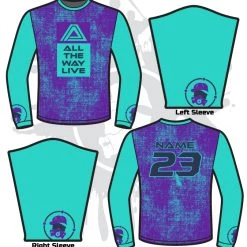 All The Way Live Designs Fade Out Full Dye Longsleeve Jersey Men 18 All The Way Live Designs Fade Out Full Dye Longsleeve Jersey Men