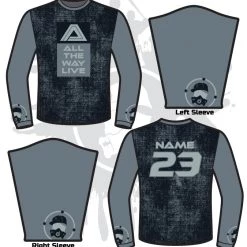 All The Way Live Designs Fade Out Full Dye Longsleeve Jersey Men 21 All The Way Live Designs Fade Out Full Dye Longsleeve Jersey Men