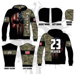 All The Way Live Designs Punishment Full Dye Hoodie