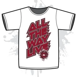 All The Way Live Designs Extreme College Edition White Sub Dye Jersey Men