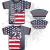 All The Way Live Designs Star Spangled Men's Full-Dye Jersey