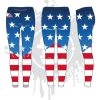 All The Way Live Designs USA Pride God Bless America Women's Leggings
