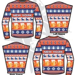 All The Way Live Designs Hardball ATWL Christmas Spirit Sweater-2