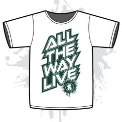 All The Way Live Designs Extreme College Edition White Sub Dye Jersey Men