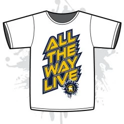 All The Way Live Designs Extreme College Edition White Sub Dye Jersey Men
