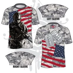 All The Way Live Designs Dog Tag Full Dye Jersey Men