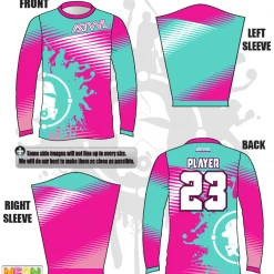 All The Way Live Designs Vigor Men's Long Sleeve Jersey