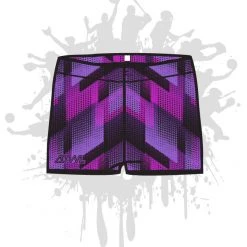 All The Way Live Designs Multi Pattern Women's Compression Shorts