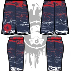 All The Way Live Designs Scratched Off Shorts