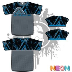 All The Way Live Designs Geometric Grunge Mens Full Dye Jerseys