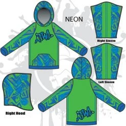 All The Way Live Designs Semi-Crazy Full Dye Uni-sex Hoody