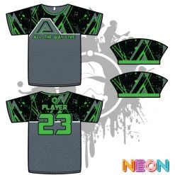 All The Way Live Designs Geometric Grunge Mens Full Dye Jerseys