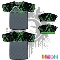 All The Way Live Designs Geometric Grunge Mens Full Dye Jerseys