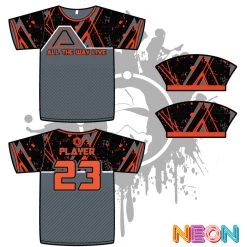 All The Way Live Designs Geometric Grunge Mens Full Dye Jerseys