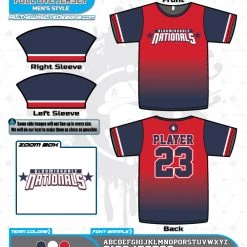 All The Way Live Designs Bloomingdale Spring 2020 Womens V Neck Baseball Jerseys