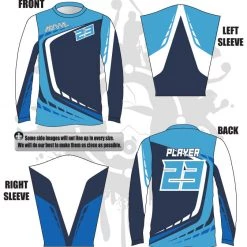 All The Way Live Designs Ubiquitous Men's Long Sleeve Jersey New Arrivals