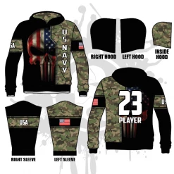 All The Way Live Designs Punishment Full Dye Hoodie