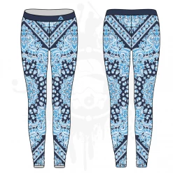 All The Way Live Designs Bandana Womens Leggings: 3-color (7 Colors Available)