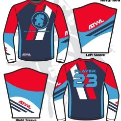 All The Way Live Designs Crossover Long Sleeve Full Dye Men