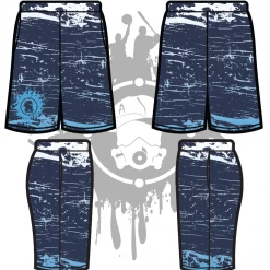 All The Way Live Designs Scratched Off Shorts