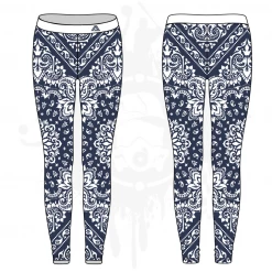 All The Way Live Designs Bandana Womens Leggings: 2-color (7 Colors Available) 14 All The Way Live Designs Bandana Womens Leggings: 2-color (7 Colors Available)