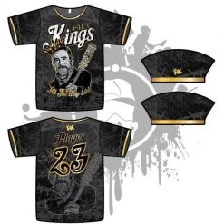All The Way Live Designs Hit Kings Animal Series Mens Full Dye Jersey (Negan)