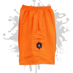 All The Way Live Designs ATWL Neon Orange Micro Shorts
