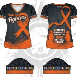 All The Way Live Designs Themes Cancer Fighters Women's Jersey