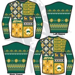 All The Way Live Designs Men Football ATWL Christmas Spirit Sweater-2