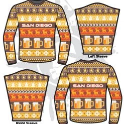All The Way Live Designs Hardball ATWL Christmas Spirit Sweater-2