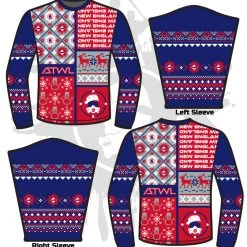 All The Way Live Designs Men Football ATWL Christmas Spirit Sweater-3