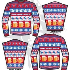 All The Way Live Designs Hardball ATWL Christmas Spirit Sweater-2