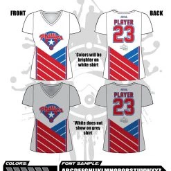 All The Way Live Designs Pinecrest Fall League Women's Sub Dye Jersey