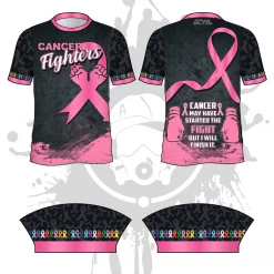 All The Way Live Designs Cancer Fighters Men's Jersey