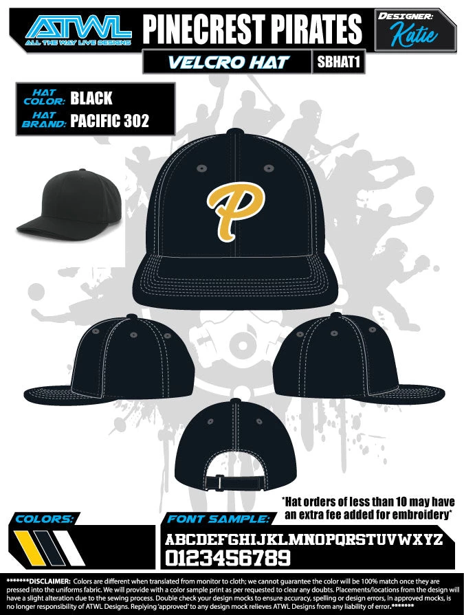 All The Way Live Designs Pinecrest Spring 2021 Team Hats Snapback 11 All The Way Live Designs Pinecrest Spring 2021 Team Hats Snapback