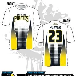 All The Way Live Designs East Bay Fall League Men's Sub Dye Jerseys