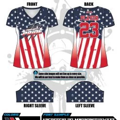 All The Way Live Designs Pinecrest Spring 2021 Womens Full Dye Team Jerseys