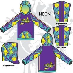 All The Way Live Designs Semi-Crazy Full Dye Uni-sex Hoody