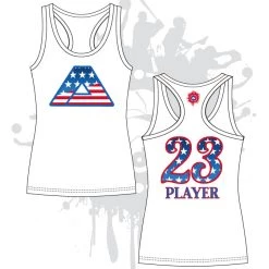 All The Way Live Designs All About America Women's Tank Top