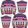 All The Way Live Designs Hardball ATWL Christmas Spirit Sweater-3 Men