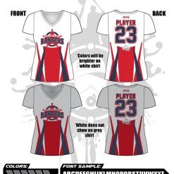 All The Way Live Designs Pinecrest Fall League Women's Sub Dye Jersey