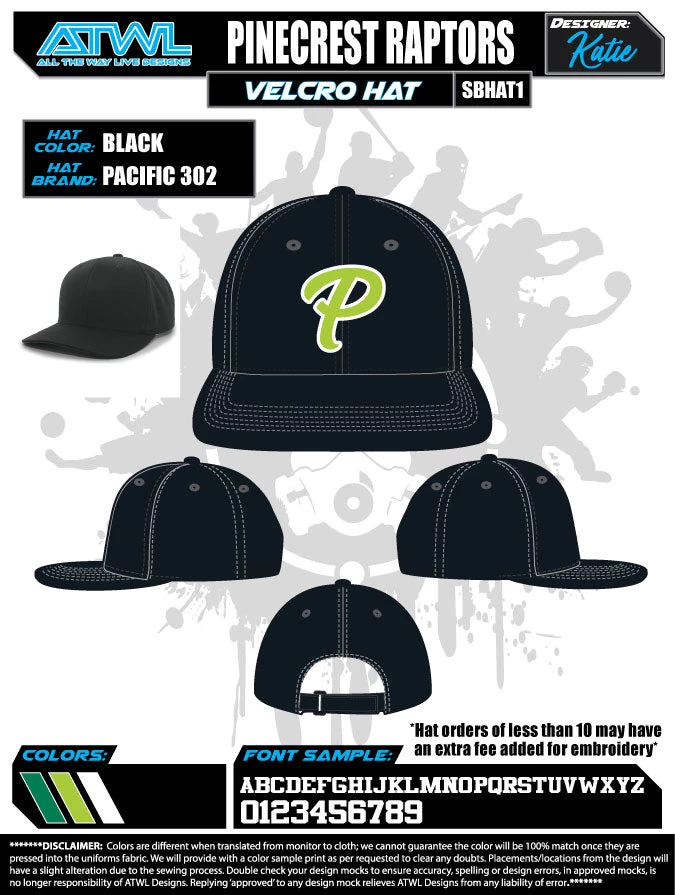 All The Way Live Designs Pinecrest Spring 2021 Team Hats Snapback 13 All The Way Live Designs Pinecrest Spring 2021 Team Hats Snapback