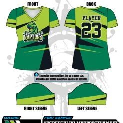 All The Way Live Designs Pinecrest Spring 2021 Womens Full Dye Team Jerseys