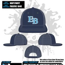 All The Way Live Designs EastBay Spring League 2021 Baseball Hat 56 All The Way Live Designs EastBay Spring League 2021 Baseball Hat