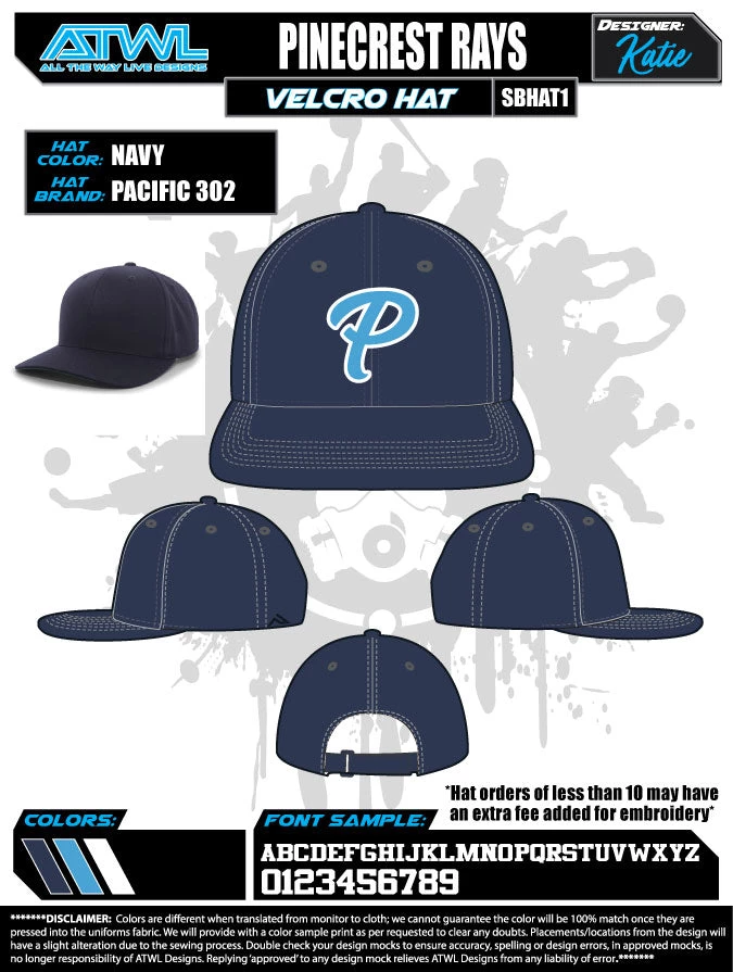 All The Way Live Designs Pinecrest Spring 2021 Team Hats Snapback 14 All The Way Live Designs Pinecrest Spring 2021 Team Hats Snapback