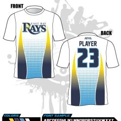 All The Way Live Designs East Bay Fall League Men's Sub Dye Jerseys